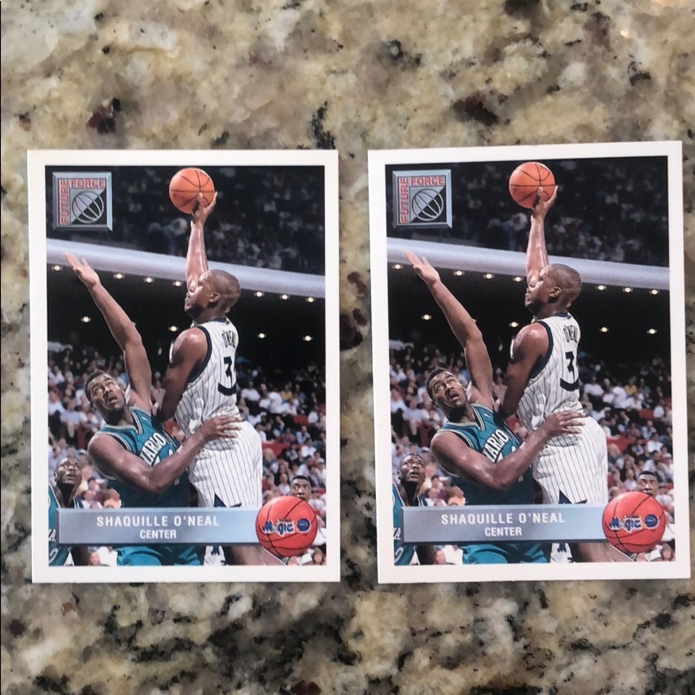 🔥92-93 Upper Deck SHAQ cards (2) Future Force🔥